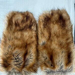 FUR- Leg Warmers/ Boot Toppers by Donna Salyers, Fabulous Furs- FAUX FUR